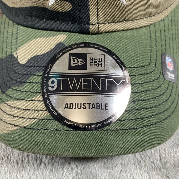 Dallas Cowboys Hat Trucker Camo NFL Football New Era 9Twenty SnapBack Adjustable - Picture 4 of 13